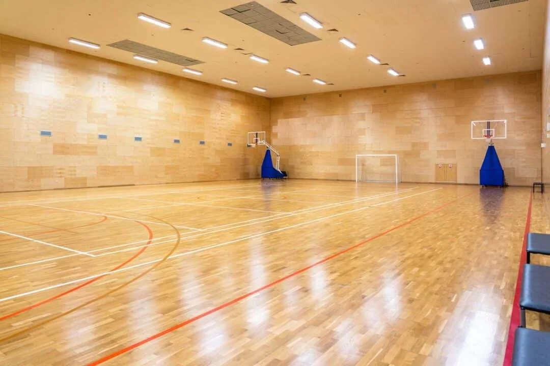 Wooden sports flooring — supplied service image