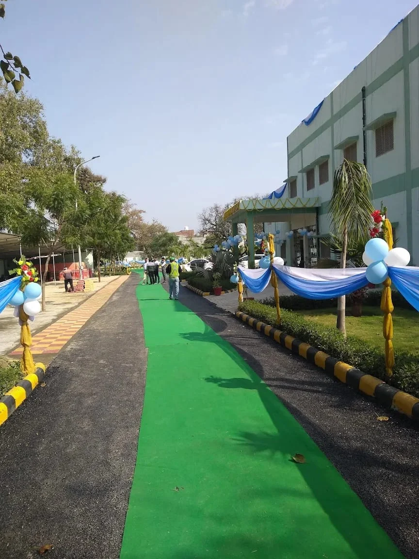 Site photograph of the 120 MLD sewage treatment plant in Goithaha, Varanasi